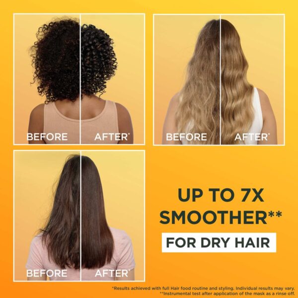 Garnier Banana Hair Food Series - Before and After