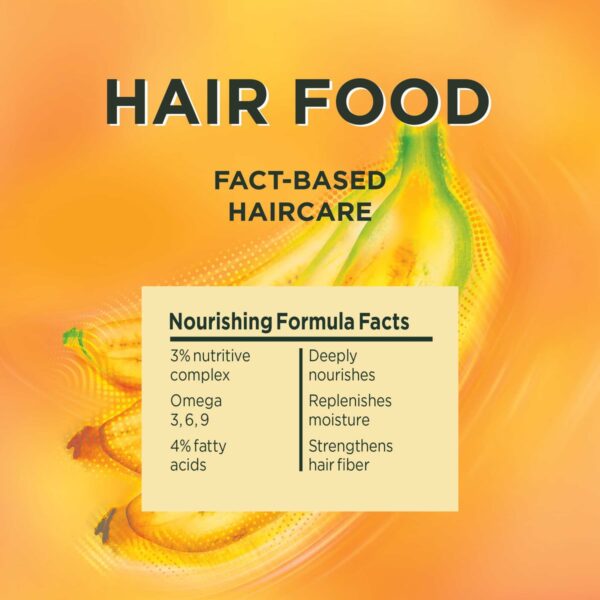 Garnier Banana & Coconut Hair Food Conditioner - Nourishing Formula Facts